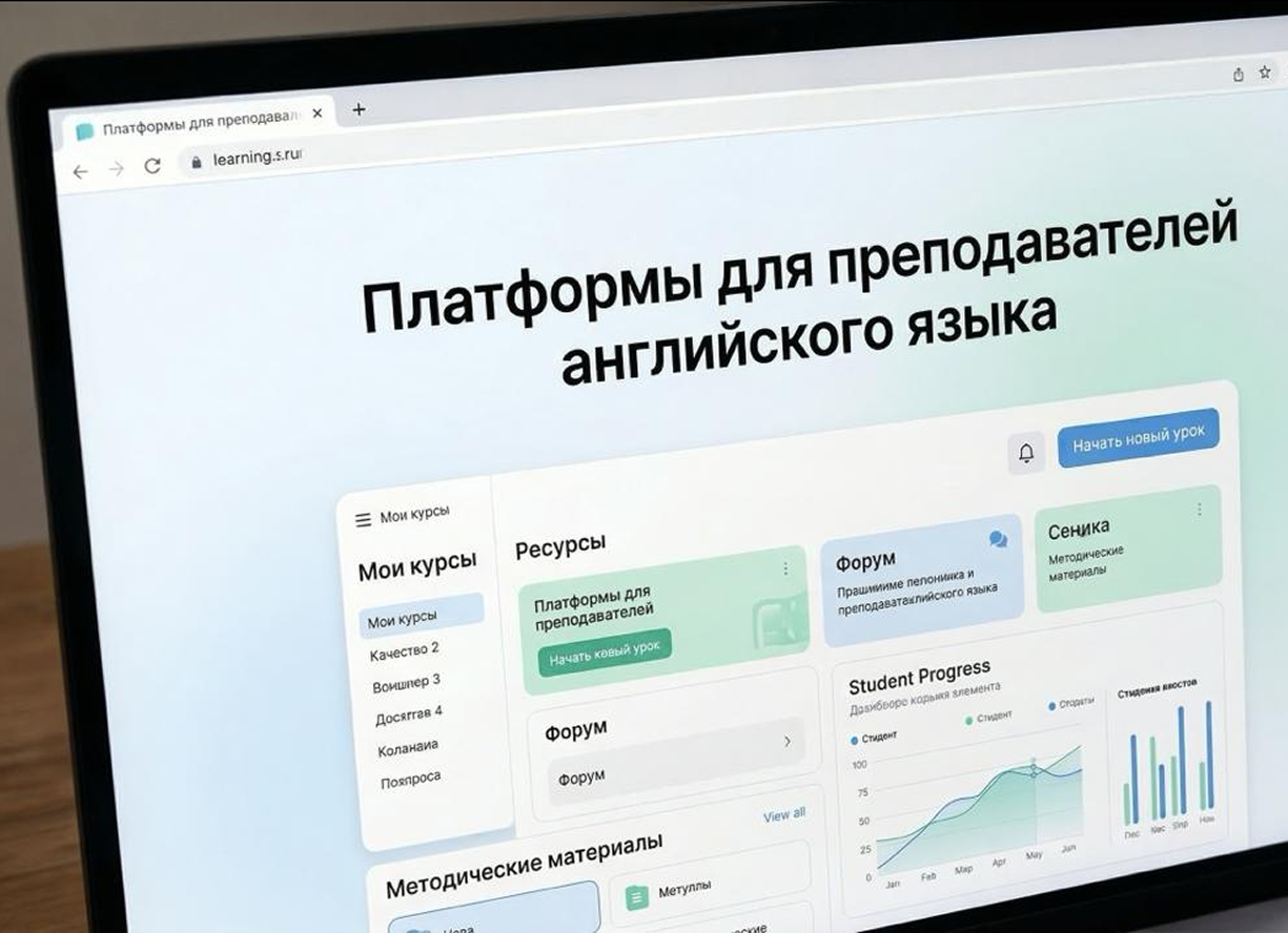 Платформы для учителей английского: какие инструменты помогают проводить современные уроки